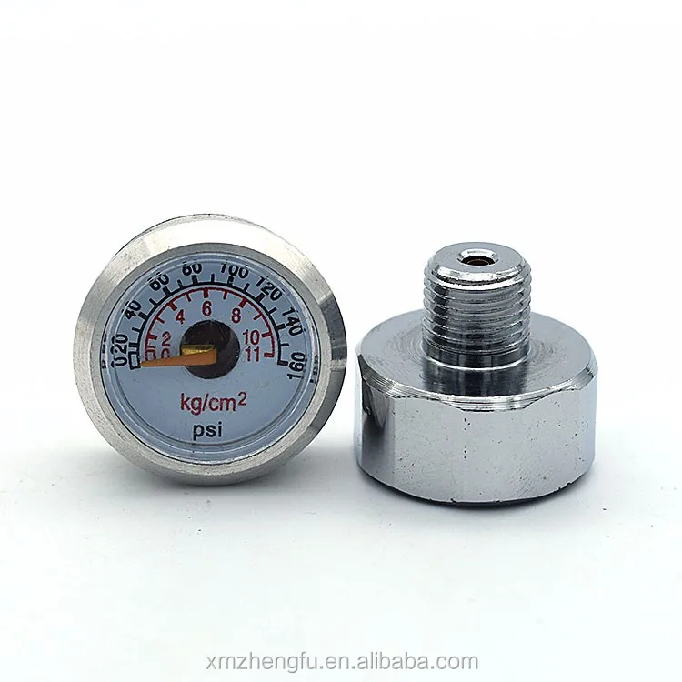 19mm Hexagon Mini Air Pressure Gauge Manometer 160psi Buy Pressure