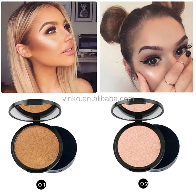 New 6 Color Single Highlighter Powder Make Your Own Name Brands Face Powder