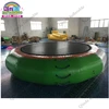 Durable floating water park inflatable jumping mat water trampoline,exciting inflatable sea trampoline for kids