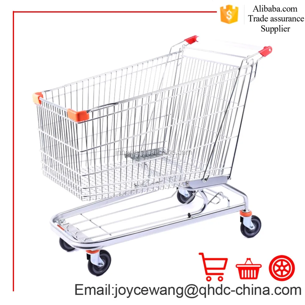 Unfolding Supermarket Cart French Metal Shopping Trolley Buy