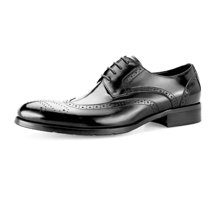 2023 Customized Logo Luxury Men The Leather Shoe Men's Dress Shoes