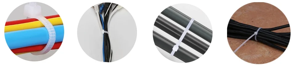 Stainless Steel Barb Lock Type Nylon Cable Tie