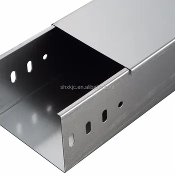 Gi Metal Slotted Type Channel Cable Tray With Cover - Buy Gi Channel ...