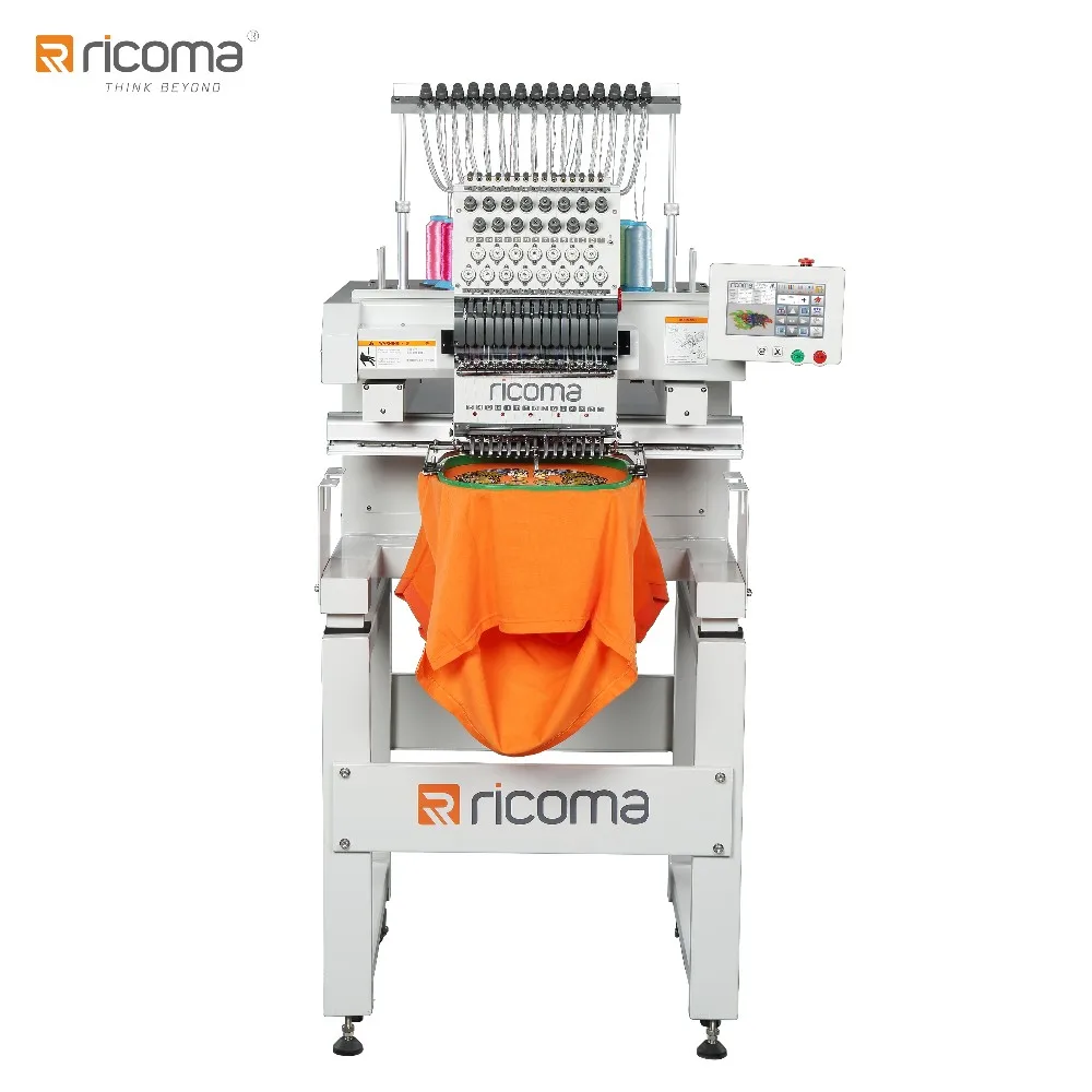 Single Head Multifunction Computerized Embroidery Machine Rcm