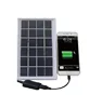 Solar System Mini Combine Tempered Glass Solar Panel To Charge Mobile Phone Directly 5V 3W