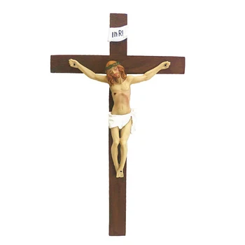 Jesus Christ On Inri Resin Catholic Crafts Wall Cross Crucifix - Buy ...