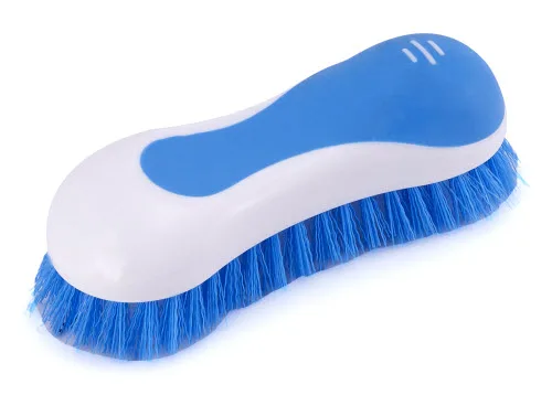Plastic soft bristle hair laundry clothes washing brush