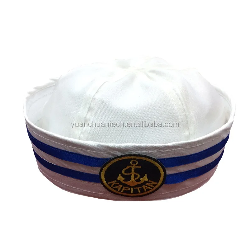 Sailor Navy Hat w/ Blue Bow Armed Forces Military Costume Cosplay New H105 