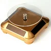 Solar Powered Rotating Rotary Display Stand Turntable VR Glasses Jewelry Watch Display