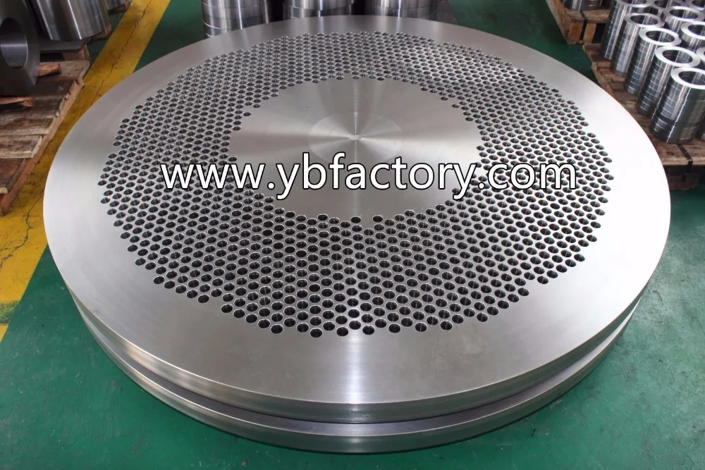 Oem Heat Exchanger Stainless Steel Stationary Tube Sheet With Ped 4.3 Buy Tubesheet,Floating