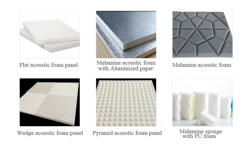 sound absorption/barrier also decorative magic/melamine acoustic panel