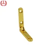 B021G Solid Brass L stop Hinges for jewellery box fitting
