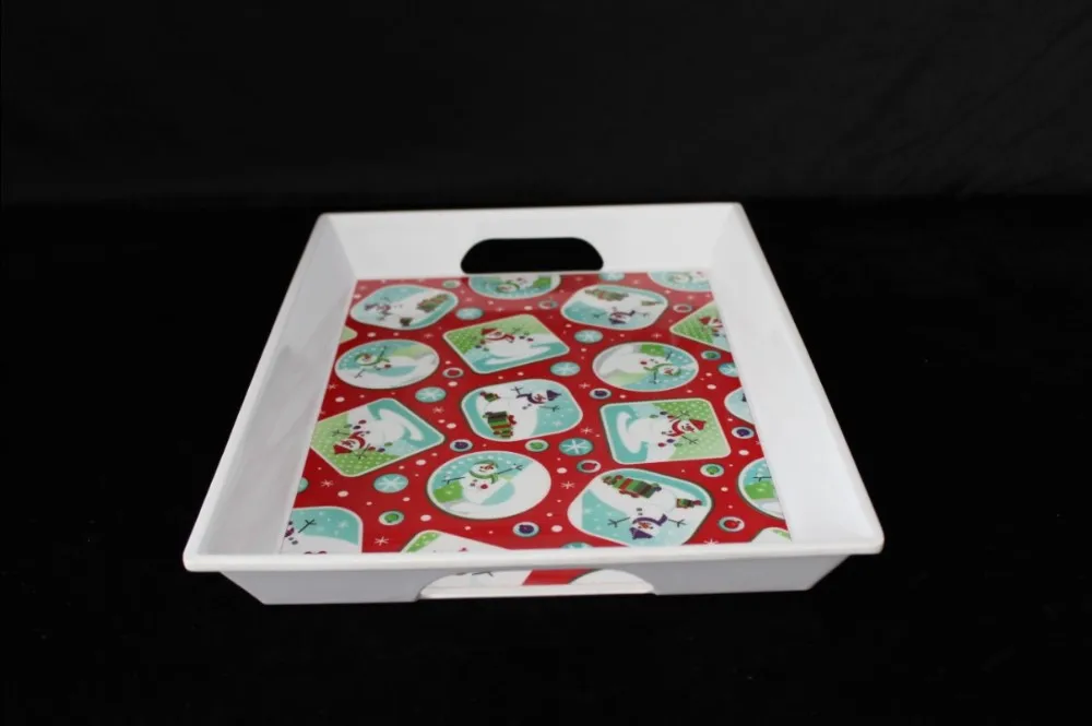 100% melamine tray
