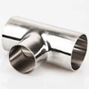 4'' 3A Stainless Steel Round Head Sanitary Weld Tee