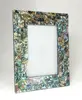 Natural Abalone Shell Photo Frame 4 X 6 Paua Photo Frame Handmade