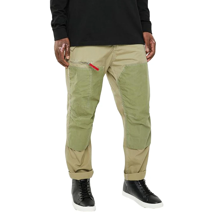 khaki cargo work pants