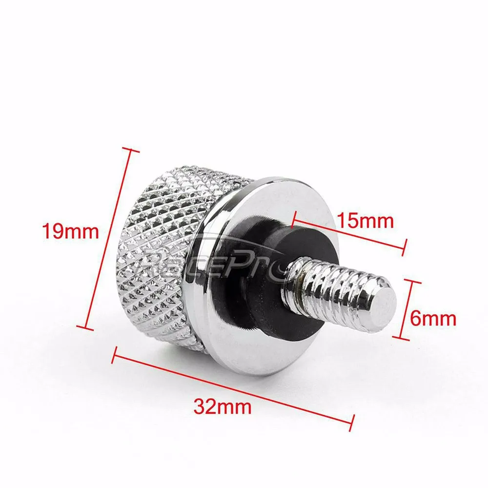 1/4" Knurled Seat Bolt Screw Motorcycle For Harley Touring Chopper Custom Xl Fx Flh Buy Bolt