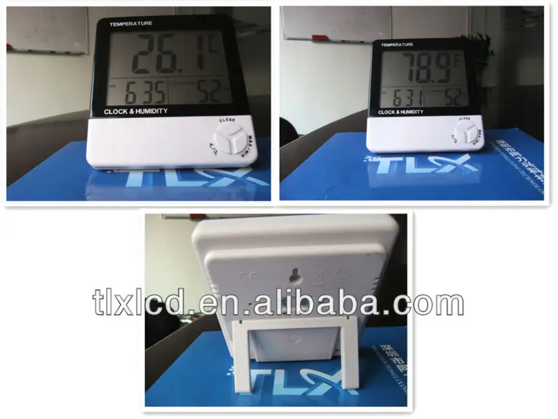 Free Standing Sauna Thermometer Digital With Hygrometer Clock Buy