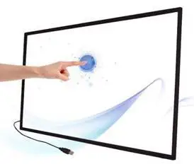 2 points 47 LCD IR multi touch screen overlay panel kit for touch kiosk touch table