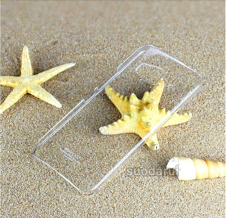 Fashion Crystal Plastic PC Case For HTC One Me Transparent Clear Hard Case Protective Cover