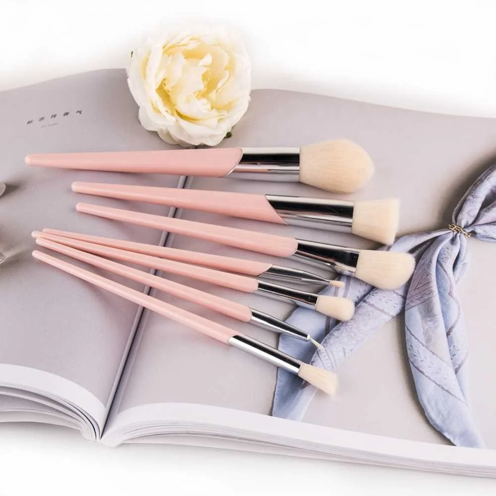 11pcs Makeup Brush Set Wholesale Private Label Aluminum Plastic Handle
