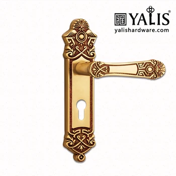 Rose Gold Finish Br Door Handle Lock Interior Rose Gold Finish Br Door Handle Lock Interior Antique European