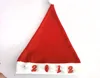 Promotional LED Christmas Hats/ Felt Sant Hats with LOGO(REACH)