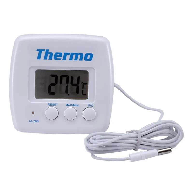 Liweihui instant read digital have maximum minimum most accurate thermometer with room temperature TA268A