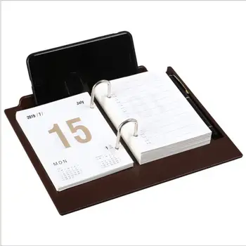 2019 April To 2020 March Daily Calendar With Plastic Holder Desk