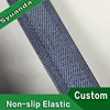 Customized silicone non-slip elastic webbing band for car sun visor