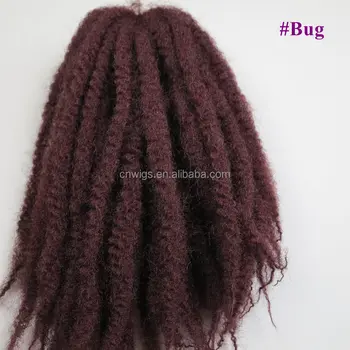 Harmony Stock 20inch Burgundy Toyokalon Synthetic Marley Braid Afro Harmony Stock 20inch Burgundy Toyokalon Synthetic Marley Braid Afro Curl Hair Twist