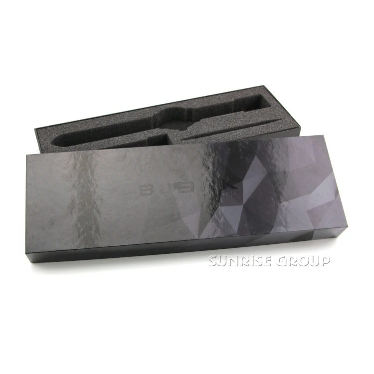 Wholesale Custom Printed Glossy Foam Insert Gift Box for Watch