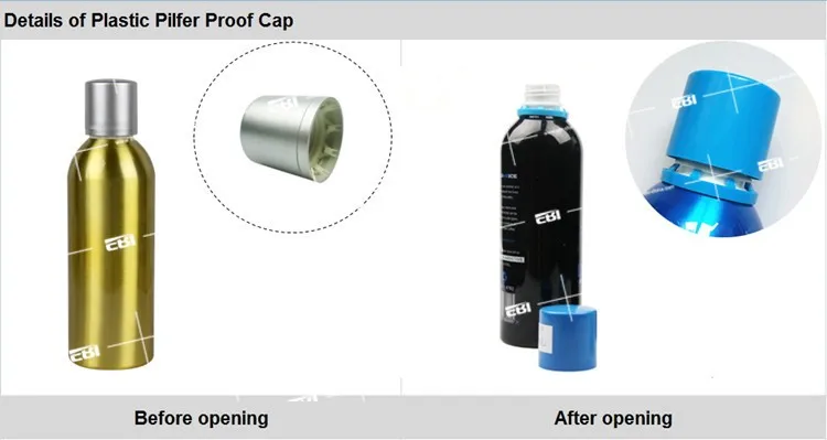 3. Plastic pilfer proof cap