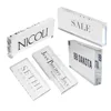 Clear Colored Solid Engraved Frosted Acrylic Cube Photo Display Brand Plexiglass Logo Block Wholesale
