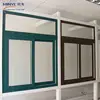Aluminum security windows/wire mesh screen windows/security wire mesh windows