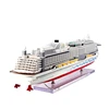 Mettle New Arrival Length 100 CM Home Decoration Souvenir Items Scale Wooden Boat Model Cruise Ship Model With Light
