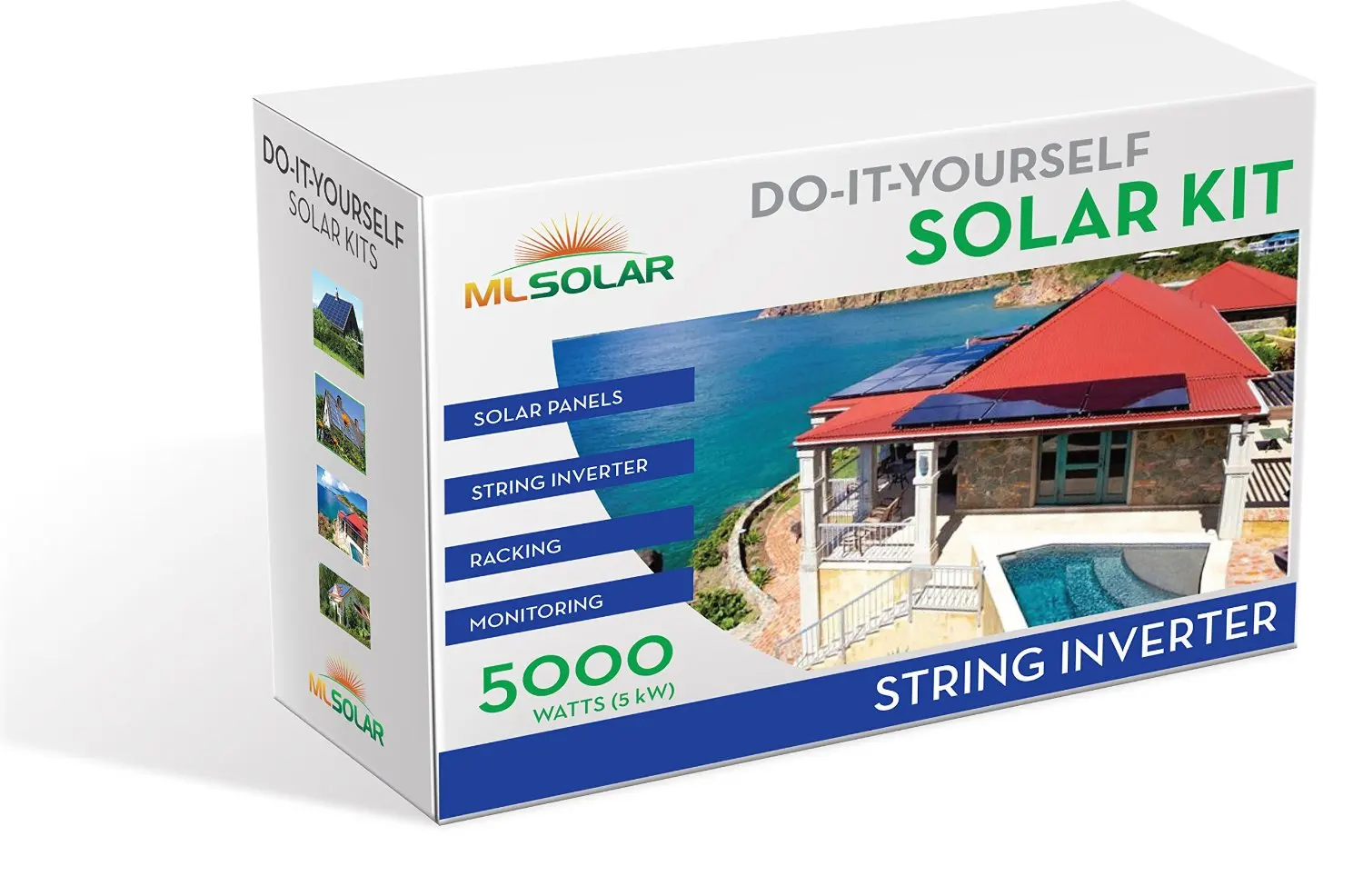 5Kw Complete DIY Solar Kit 260W Watt REC Solar Panels SMA SunnyBoy String Inverter Roof Tech Rail-Less Racking