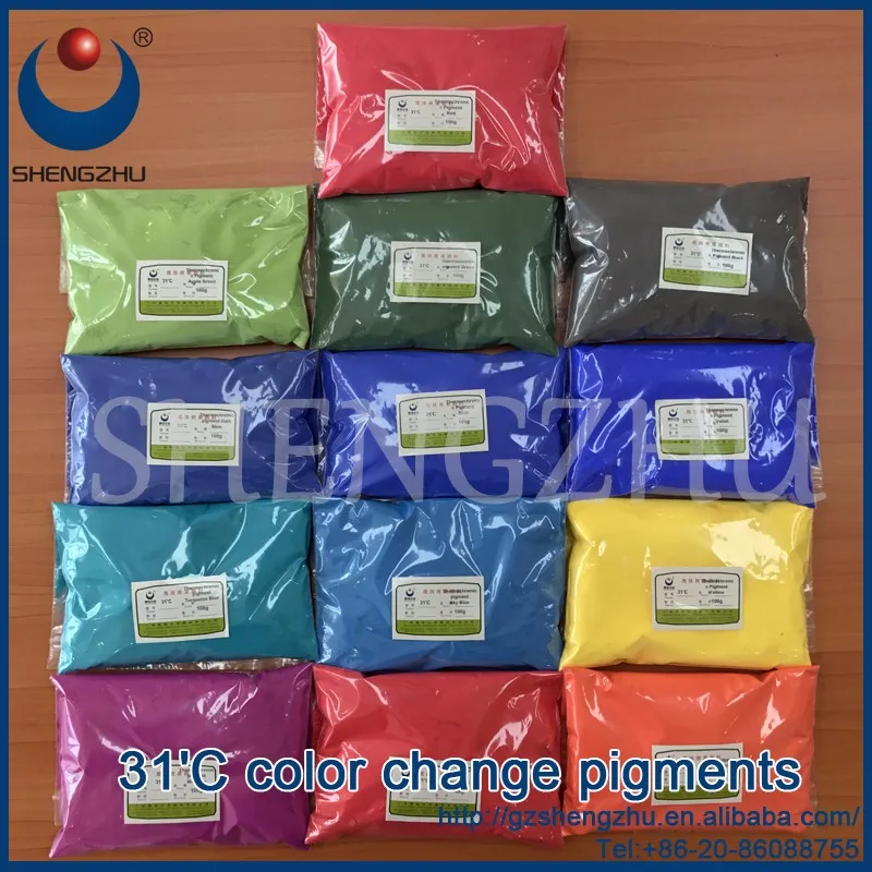 Bulk Colorless To Color Change Thermochromic Pigment Powder Buy