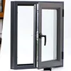 China OEM/ODM cheap air tightness rotating aluminum custom printed removable window