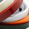 Clear head twist lock pin for edge banding
