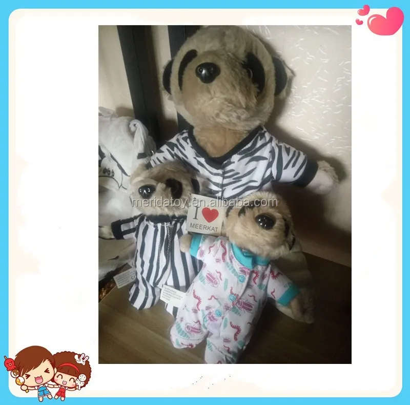 Wholesale Stock Liar Lucu Kartun Hewan Musang Mon Dan Bayi Seri