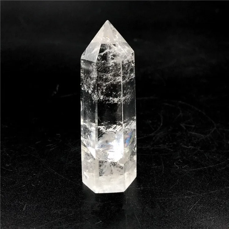 Large Clear Crystal Points Rock White Clear Quartz Crystal Wand Points ...