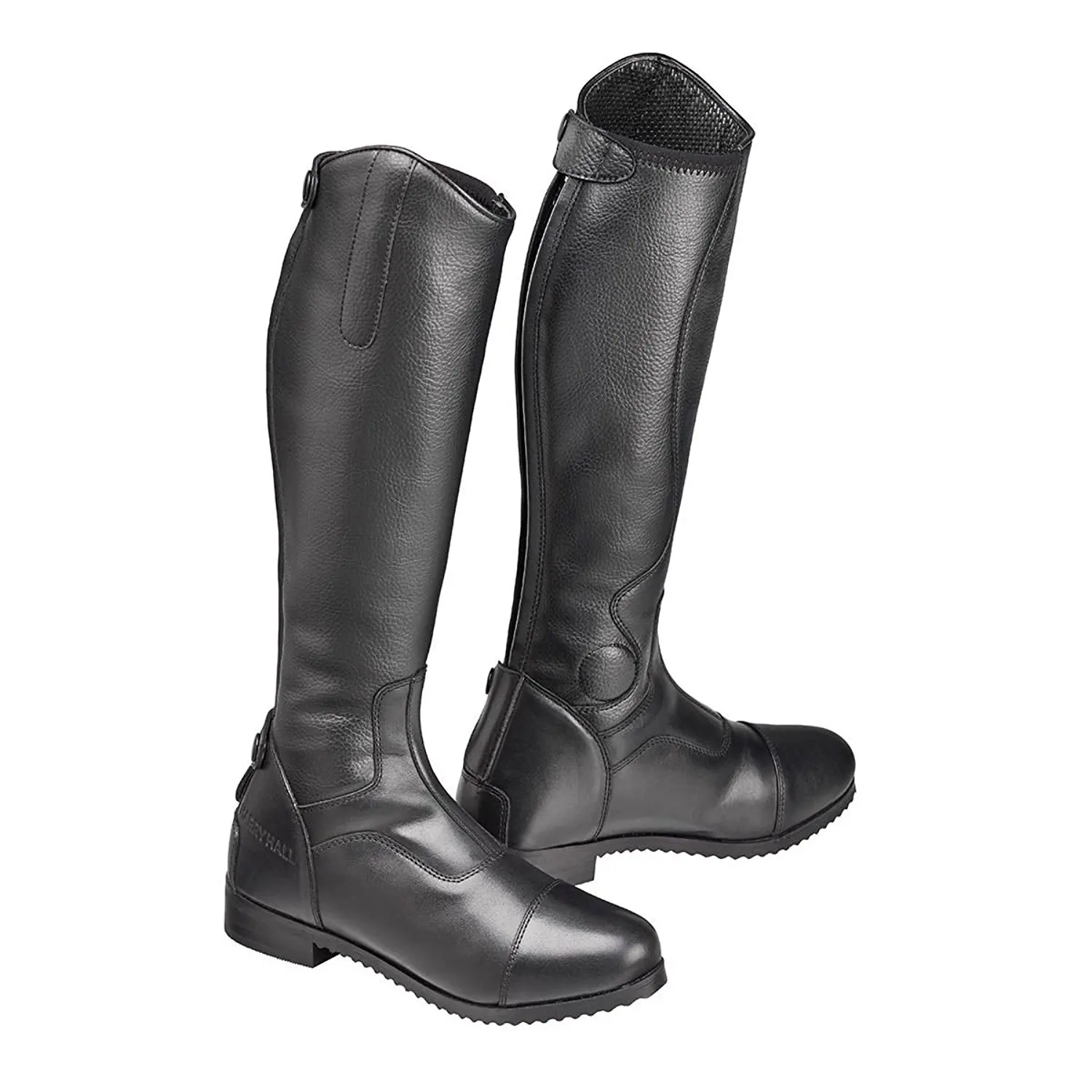 Size 11 Black Edlington Boot Long Harry Hall Men's Leather Riding Boots 
