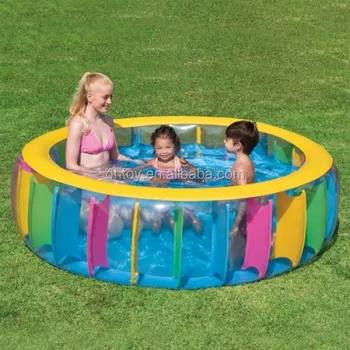 plastic inflatable pool