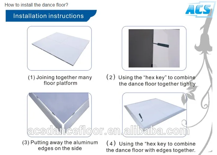ACS wooden dance floor 9