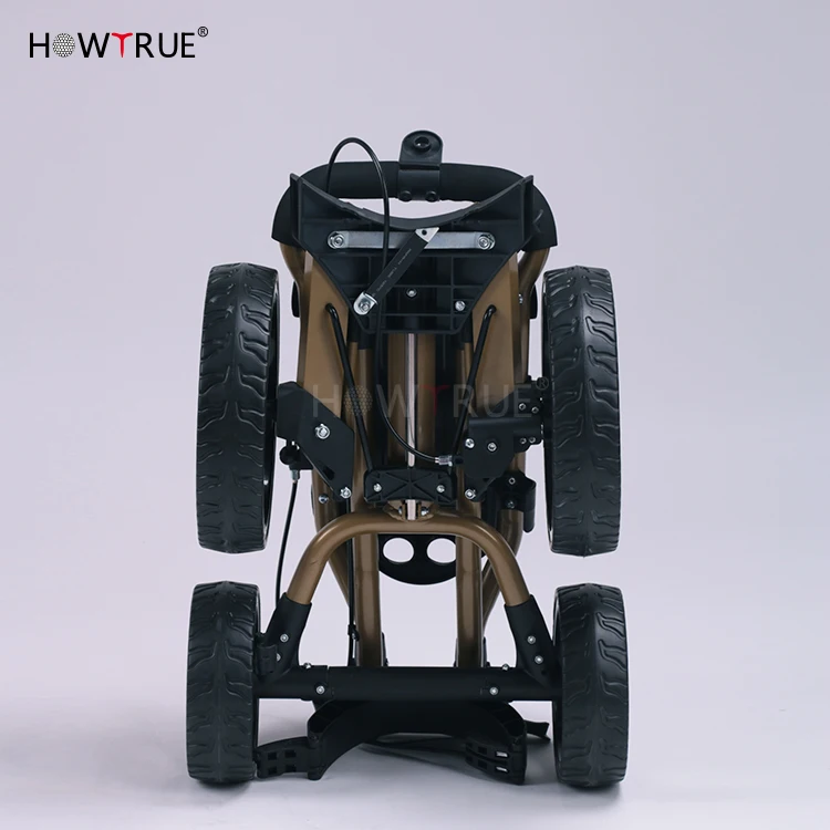 Foldable EVA Foam Tyre  Golf Push Cart For Sale