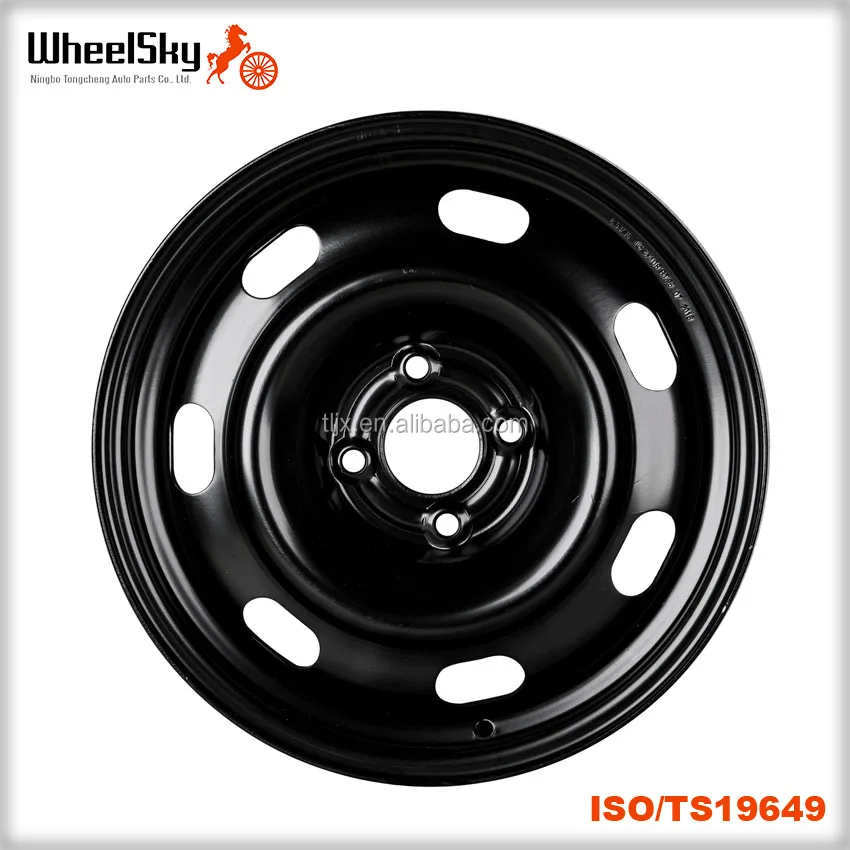 16x70 Pcd 4x108 Black Or Silver Surface Steel Car Wheel Rim Buy Steel Wheels Rims 16x70