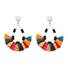 Bohemian Ethnic Jewelry Fringe Earrings Fashion Women Statement Tassel Dangle Drops Earring