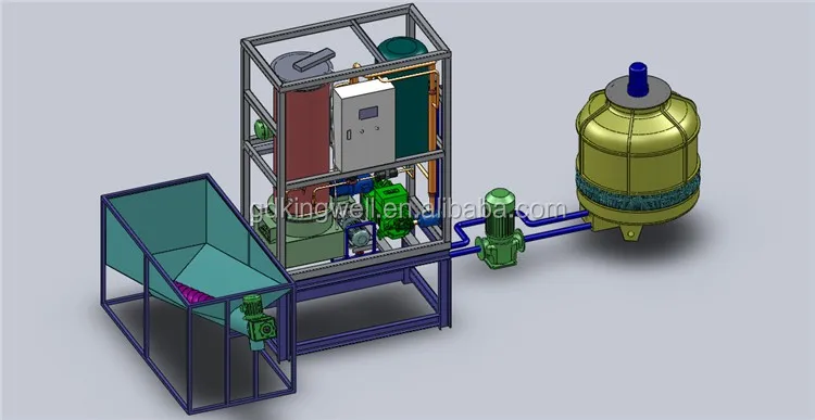 Commercial Ice Tube, 30ton, 380V, 5000KG - detail 4