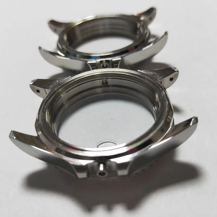 316l Stainless Steel Cnc Watch Case Parts With Bezel For Automatic